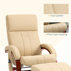 Modern 26 High Back Swivel Recliner Chair with Remote Control