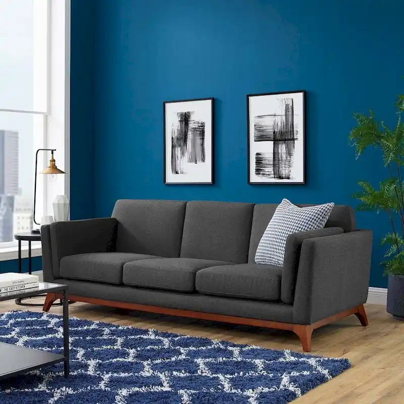Upholstered Fabric Sofa