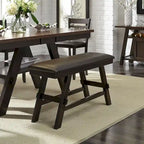 Dark Espresso Counter Bench