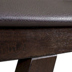 Dark Espresso Counter Bench