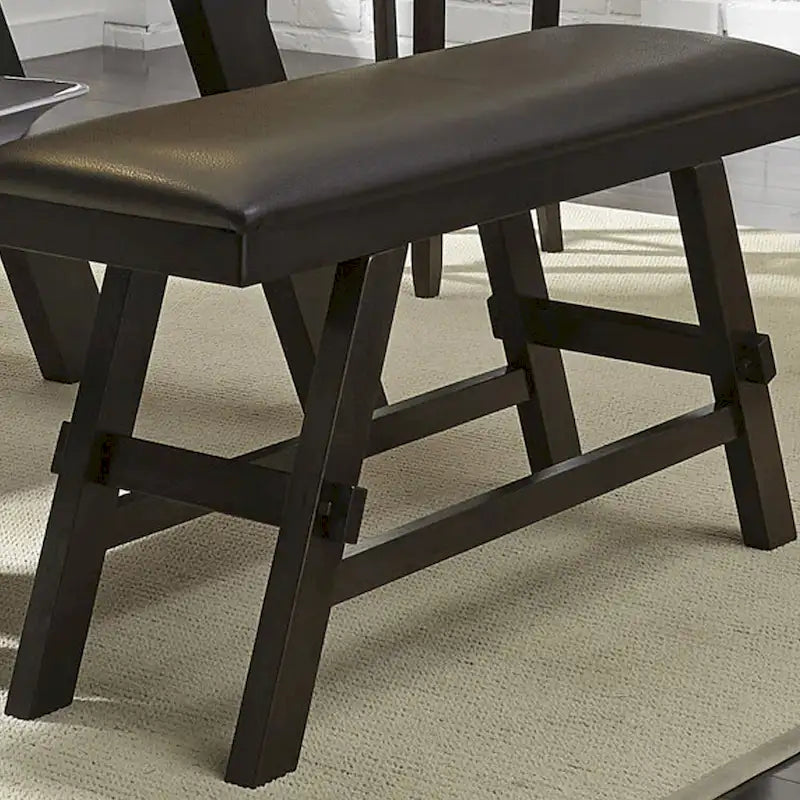 Dark Espresso Counter Bench