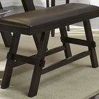 Dark Espresso Counter Bench