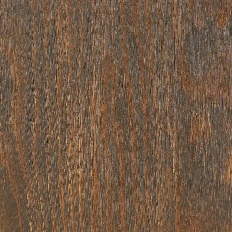 Ellul Industrial Chair in Dark Walnut Wood and Black Metal