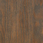 Ellul Industrial Chair in Dark Walnut Wood and Black Metal