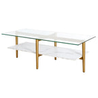 Otto Mid-Century Glam Coffee Table