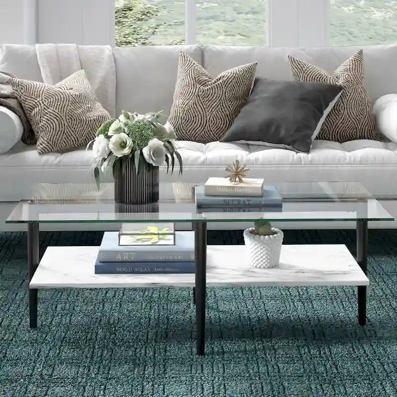 Otto Mid-Century Glam Coffee Table