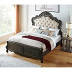 Rich Molasses Panel Bed