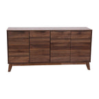 60 Buffet Cabinet with 4 Soft Close Doors and Adjustable Shelves