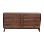 60 Buffet Cabinet with 4 Soft Close Doors and Adjustable Shelves