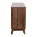 60 Buffet Cabinet with 4 Soft Close Doors and Adjustable Shelves