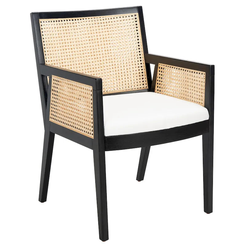 Lupita Rattan Dining Chair - 21.9 W x 24.8 L x 33.9 H - 22Wx25Dx34H