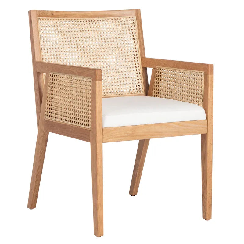 Lupita Rattan Dining Chair - 21.9 W x 24.8 L x 33.9 H - 22Wx25Dx34H