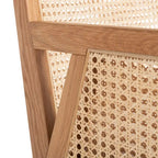 Lupita Rattan Dining Chair - 21.9 W x 24.8 L x 33.9 H - 22Wx25Dx34H