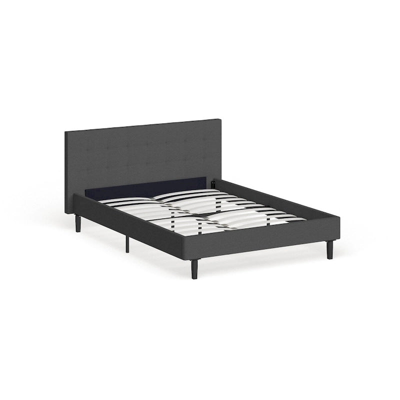 Lucille Upholstered Queen Platform Bed