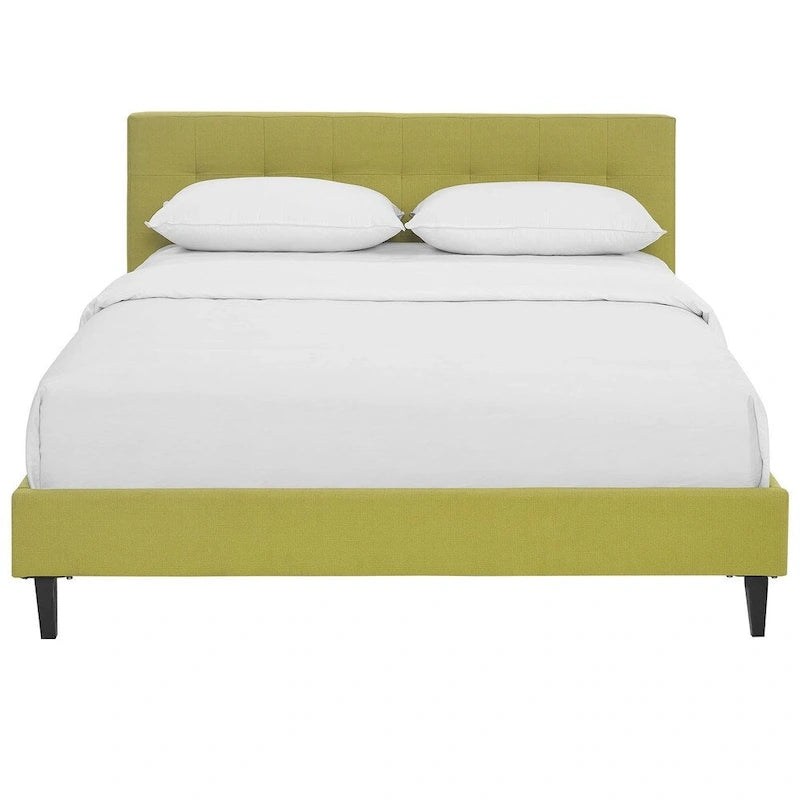 Lucille Upholstered Queen Platform Bed