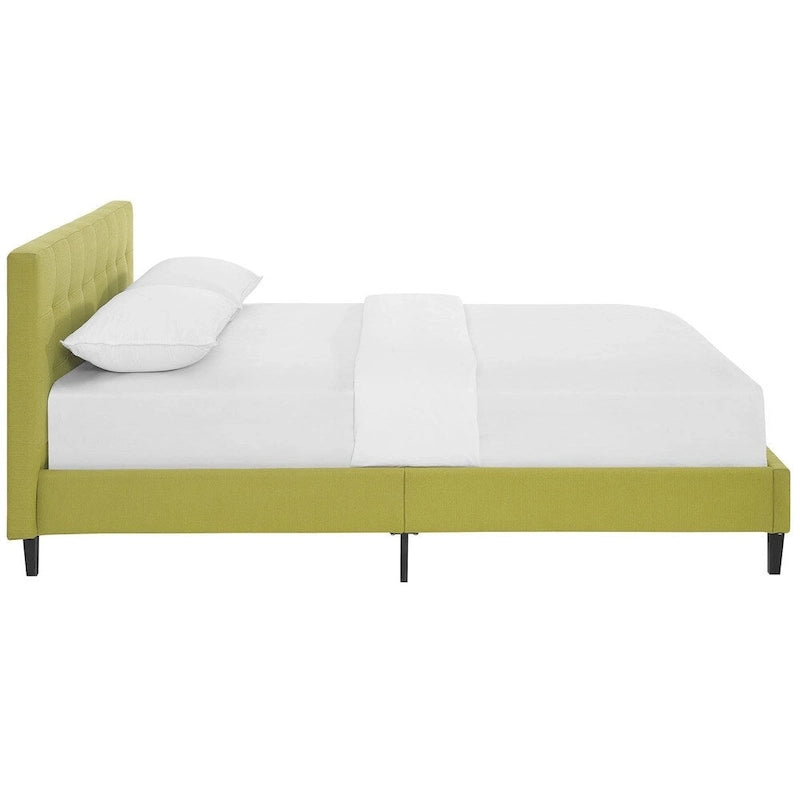 Lucille Upholstered Queen Platform Bed