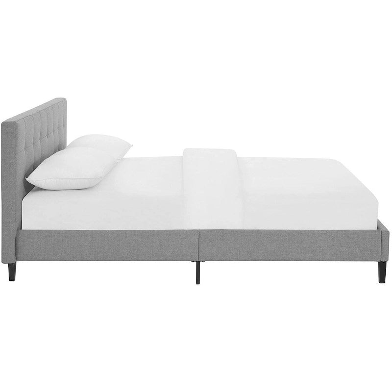 Lucille Upholstered Queen Platform Bed