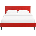 Lucille Upholstered Queen Platform Bed