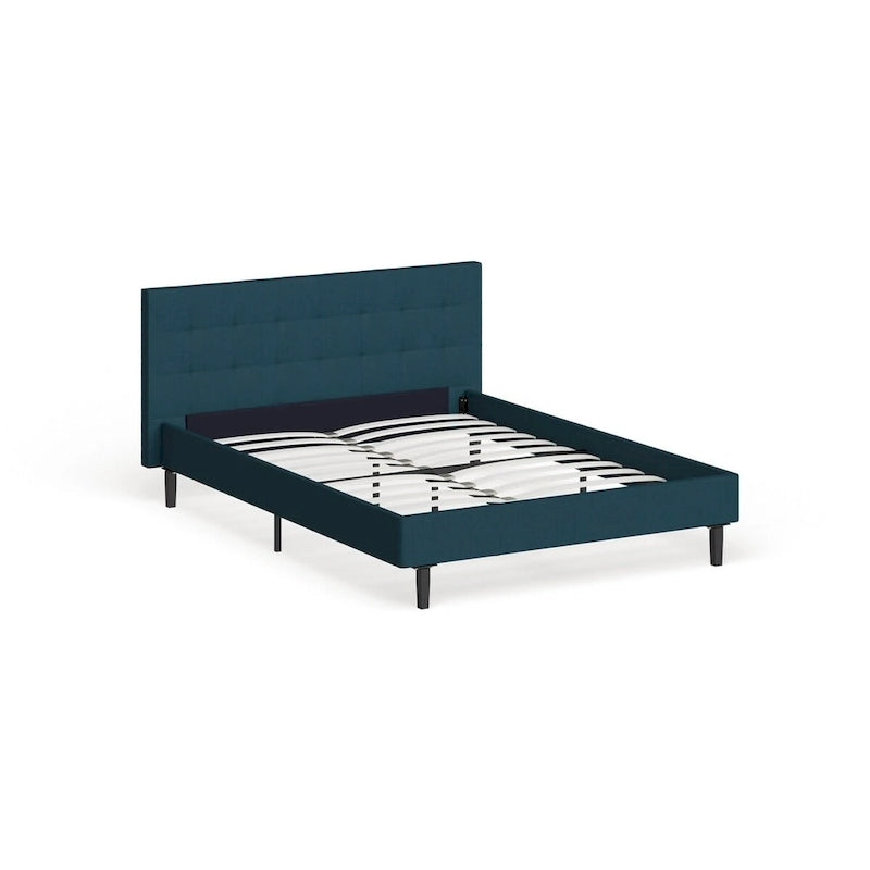 Lucille Upholstered Queen Platform Bed