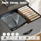 Storage Drawers Dresser with 10 Drawers and Sturdy Metal Frame