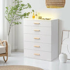 Five Drawers With LED