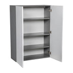 33 x 42 Wall Cabinet-Double Door-Grey - 33 x 42 x 12