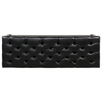Wooden Base Upholstered Bench for Bedroom for Entryway,60 with Nailhead Trim and Shelf