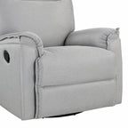 360 Degree Swivel Recliner Manual Recliner Chair Theater Recliner Sofa for Living Room