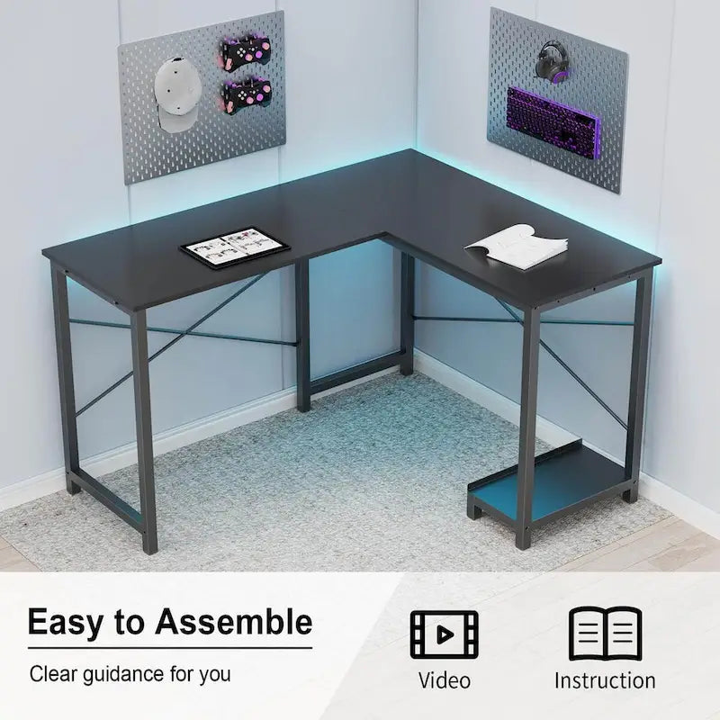 L Shaped Gaming Desk