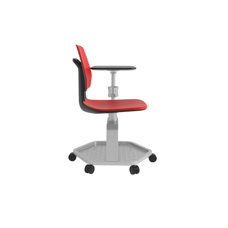 Commute Classroom Chair, Mobile Tablet Arm Student Desk