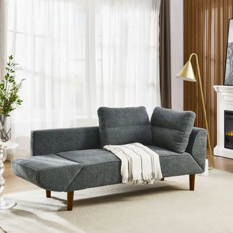 Convertible Futon Loveseat Sleeper Sofa